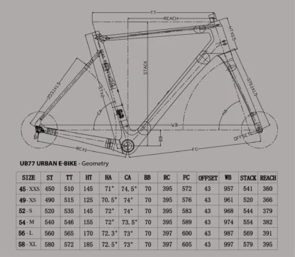 UB77 URBAN SORA/ALFINE - Schijf [9 speed]. - Afbeelding 5