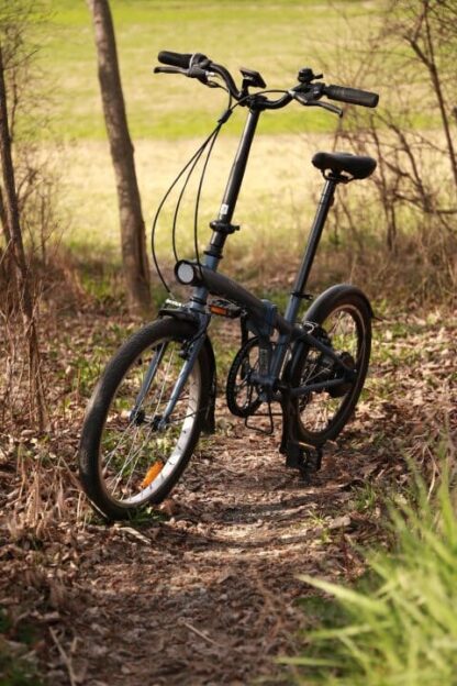 BTWIN vouwfiets met ALL IN ONE motor achteraan