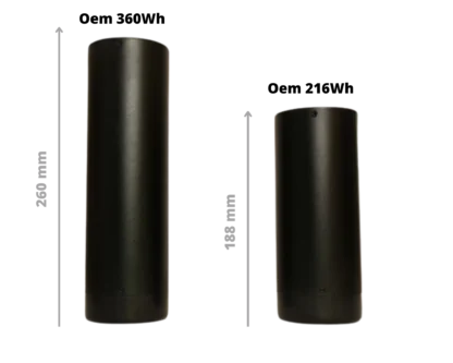OEM 360Wh zwarte blikbatterij - Afbeelding 3