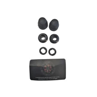 Set van 2 wielbouten + moeren + pluggen