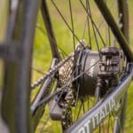 Moteur de la marque ANNAD pour roue arrière de vélo à axe traversant